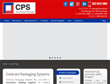 Tablet Screenshot of conpack.com.au